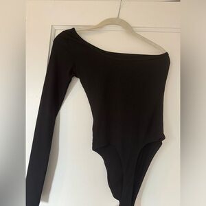 One shoulder bodysuit